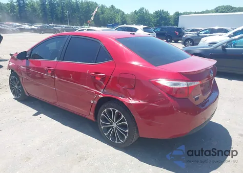 2014 Toyota Corolla S Plus from USA, damaged, VIN 2T1BURHE4EC223642